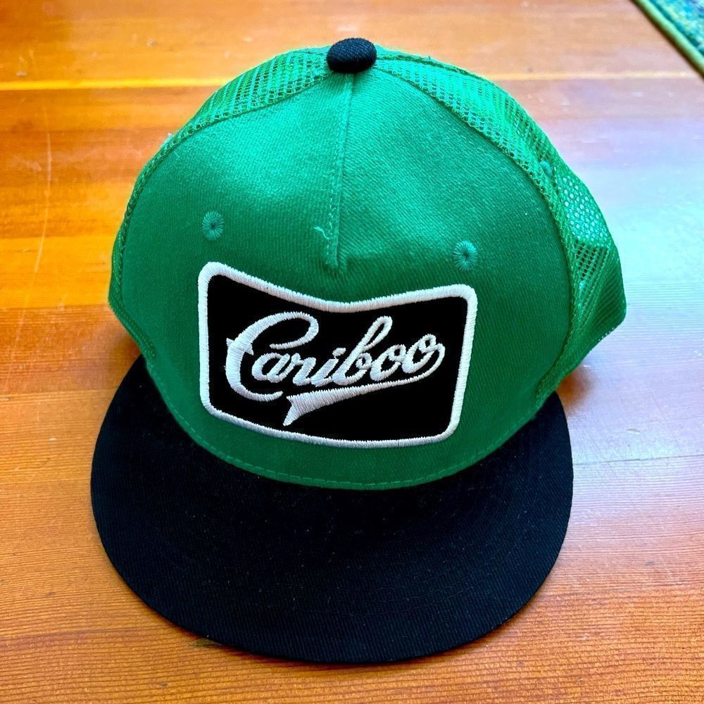 NWOT Cariboo beer trucker cap